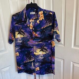 Tropical Sunset Hawaiian Shirt
